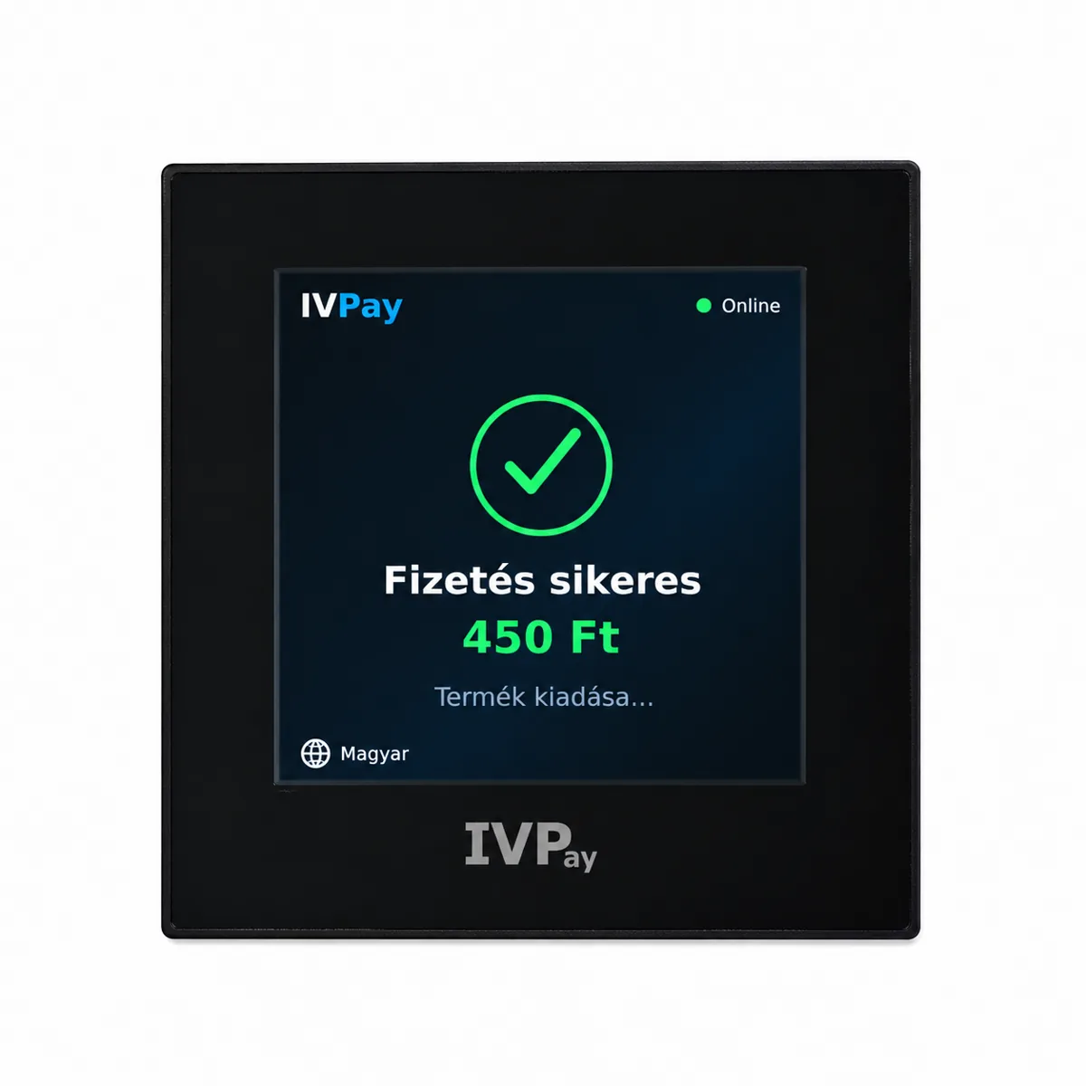 IVPay – sikeres fizetés