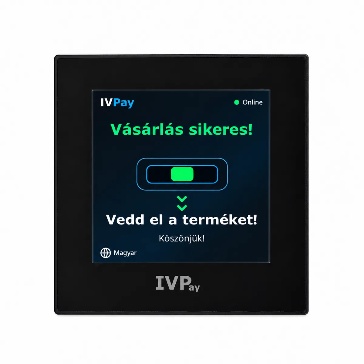 IVPay – termék átvétele